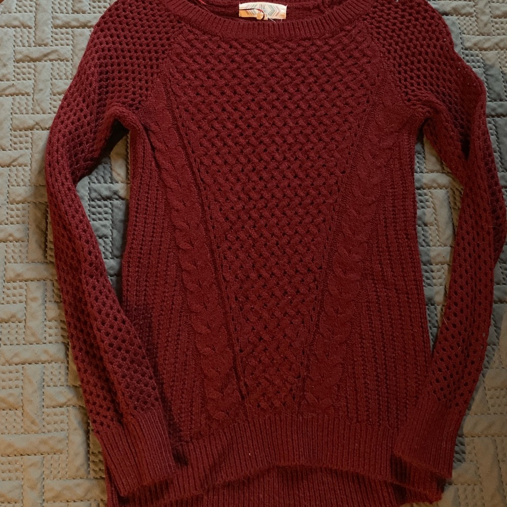 xs knitted sweater